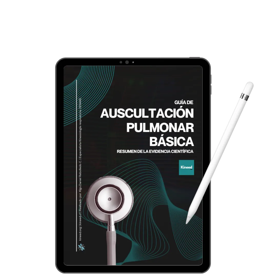 Ebook Auscultación Pulmonar en Tablet